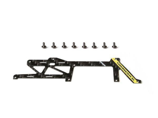 OMPHOBBY M1 EVO Fuselage Right Carbon Fiber Board set(Racing Yellow) # OSHM1213Y