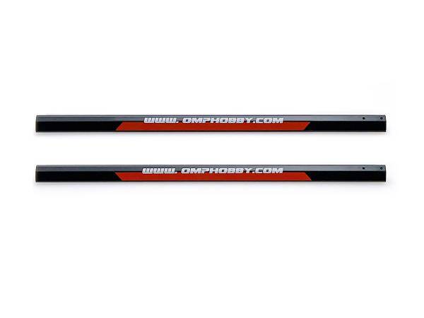 OMPHOBBY M2 EVO Tail Boom set-Red # OSHM2312R