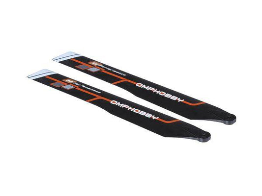 OMPHOBBY M2 EVO Main Blades-Charm Orange # OSHM2321O