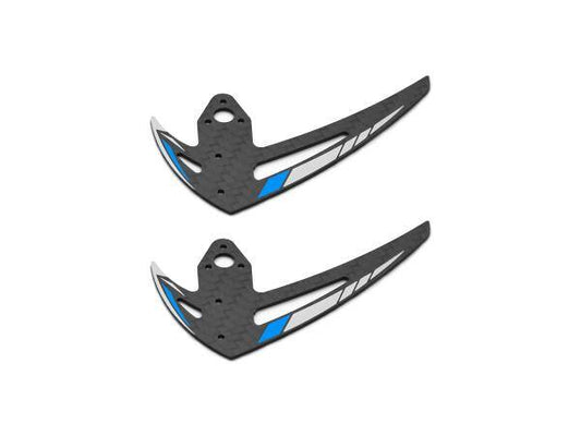 OMPHOBBY M2 EVO Vertical Stabilizer set-Elegant White # OSHM2328W