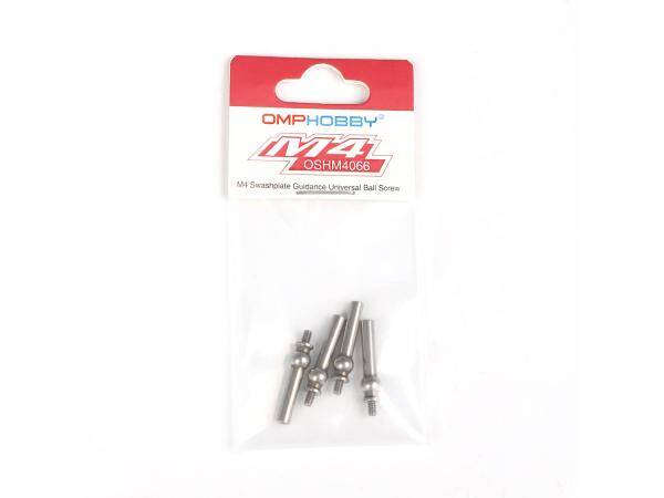 OMPHOBBY M4 / M4 MAX Swashplate Guidance Ball Joint Screw # OSHM4066
