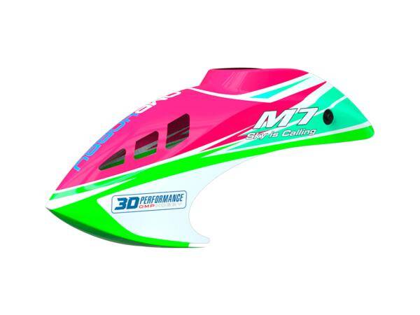 OMPHOBBY M7 Canopy Tropical Pink # OSHM7004