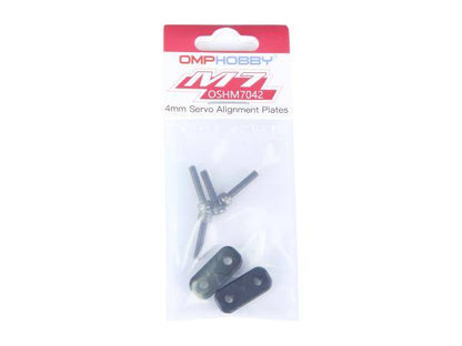 OMPHOBBY M7 4mm Servo Alignment Metal plates # OSHM7042