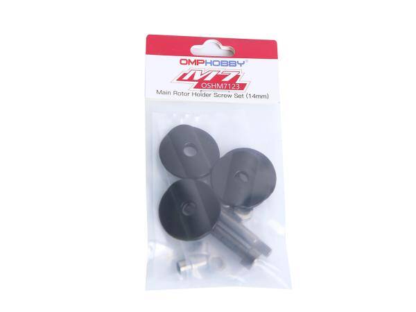 OMPHOBBY M7 Main Rotor Holder Screw Set (14mm) # OSHM7123