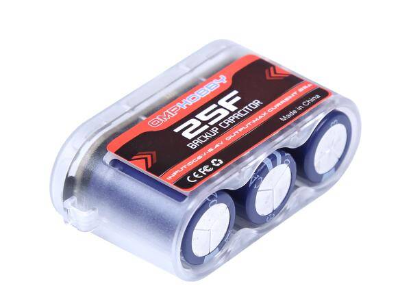 OMPHOBBY 25F 8.4V - Backup Capacitor # OSHM7185