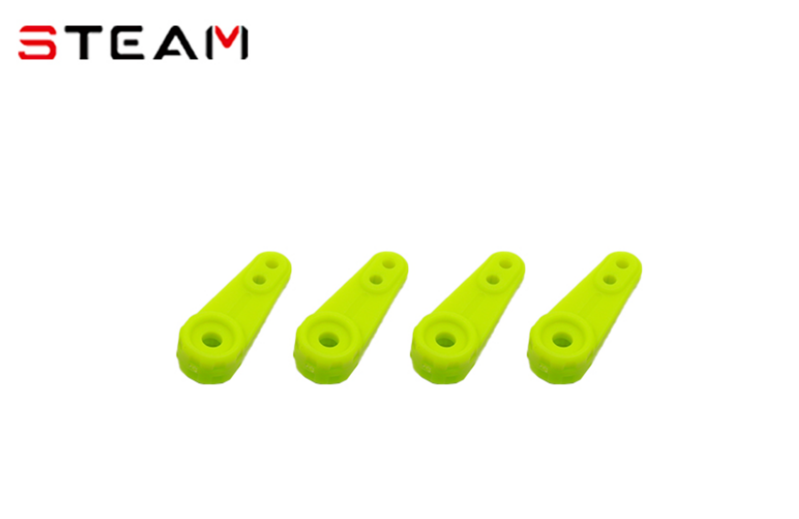 AK4064HL AK420 Plastic servo arm/25T/Yellow green
