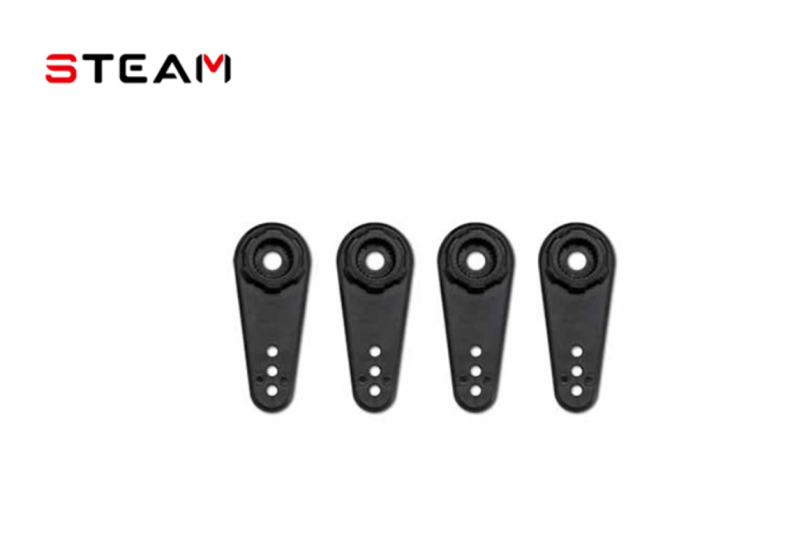 MK6005A AK420 Plastic Tail servo arm/25T/Black