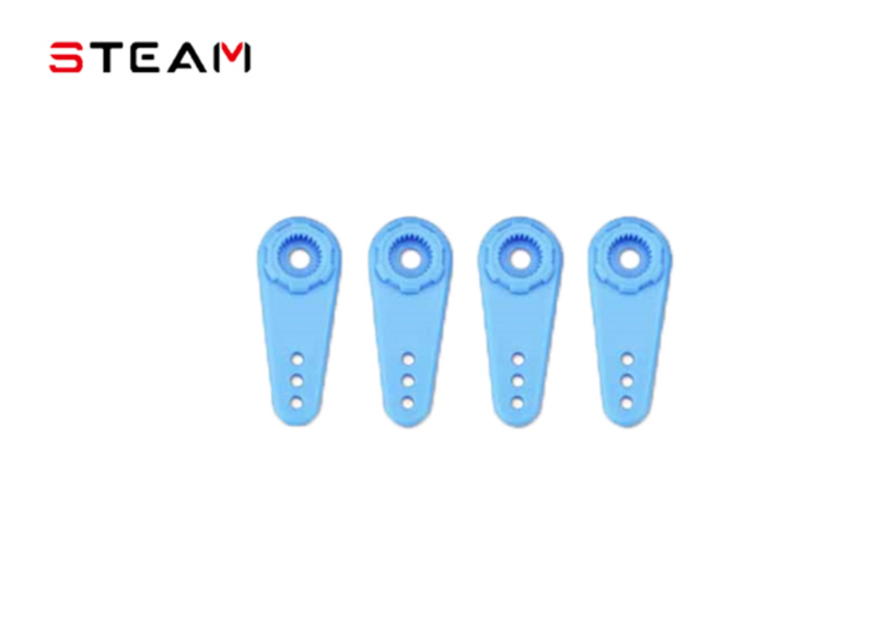 MK6005C AK420 Plastic Tail servo arm/25T/Blue
