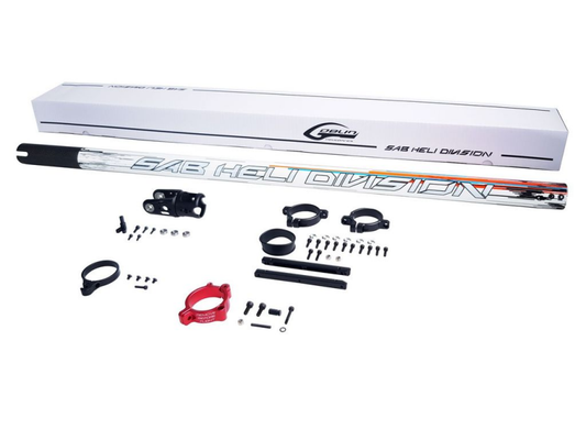 SAB SC770 Carbon Rounded Tail Boom Conversion Kit for IL Goblin Piuma SG768  IL Piuma