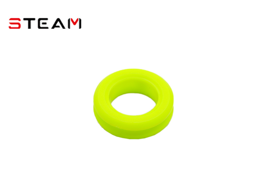 AK4053HL AK420 Plastic double push tail control ring/POM yellow green