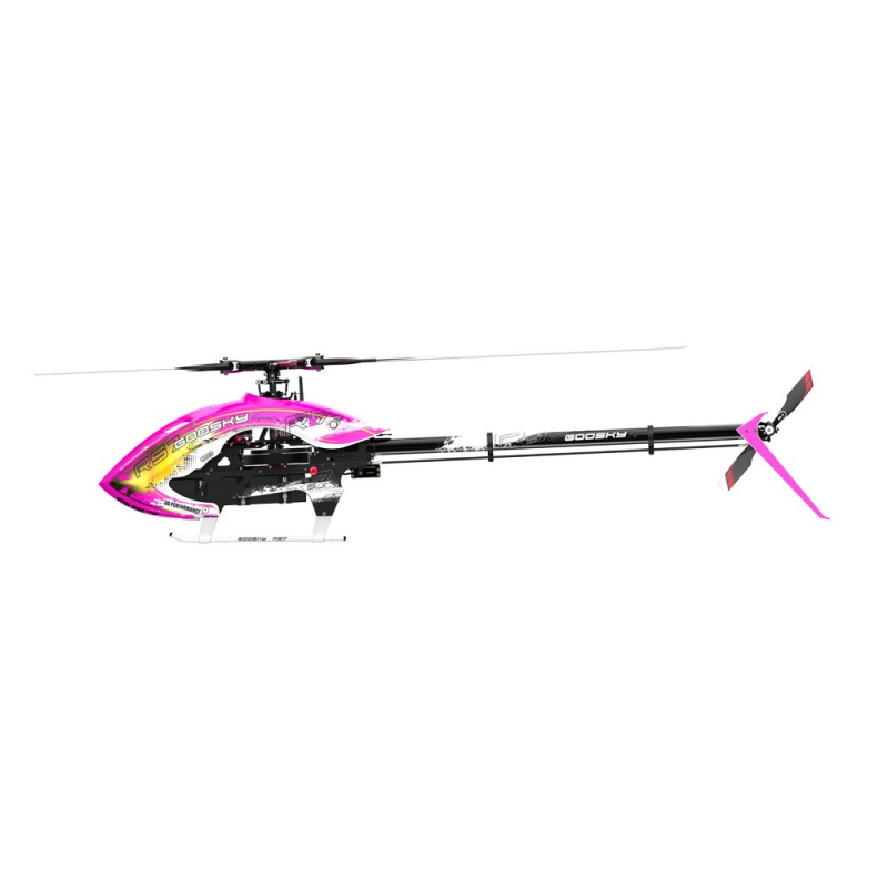 Goosky RS7 ULTRA Helicopter Kit w/o Blades - Pink