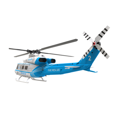 Goosky E2 UH-1Y Rescue - GPS Version Scale Model Blue and white - RTF MODE 1