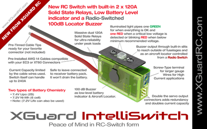 XGuard IntelliSwitch – Switch with dual solid state relay and aircraft locator buzzer