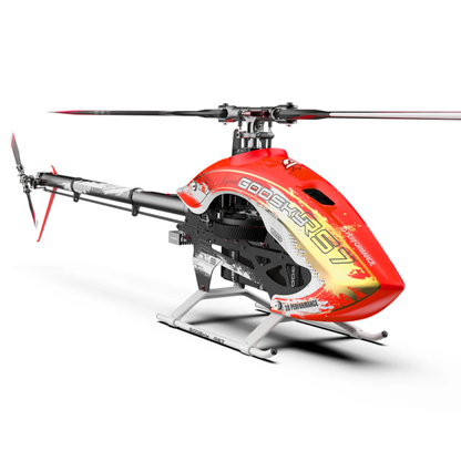 Goosky RS7 ULTRA Helicopter Kit w/o Blades - Orange
