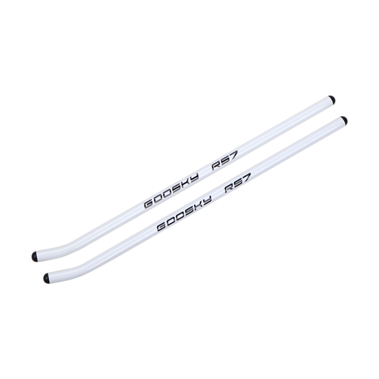 GT040233 Goosky Skid pipes - White RS7 Ultra
