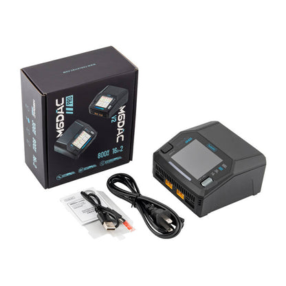ToolkitRC M6DAC Pro AC 300W | DC 800W | 16A×2/25A SYNC | 65W Fast charge | Wireless Charge AC/DC