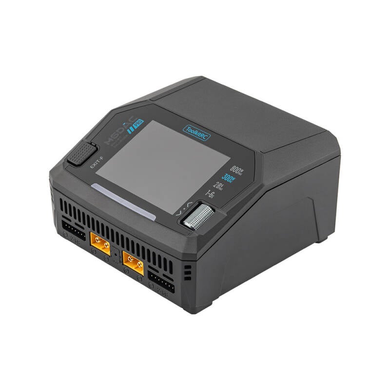 ToolkitRC M6DAC Pro AC 300W | DC 800W | 16A×2/25A SYNC | 65W Fast charge | Wireless Charge AC/DC