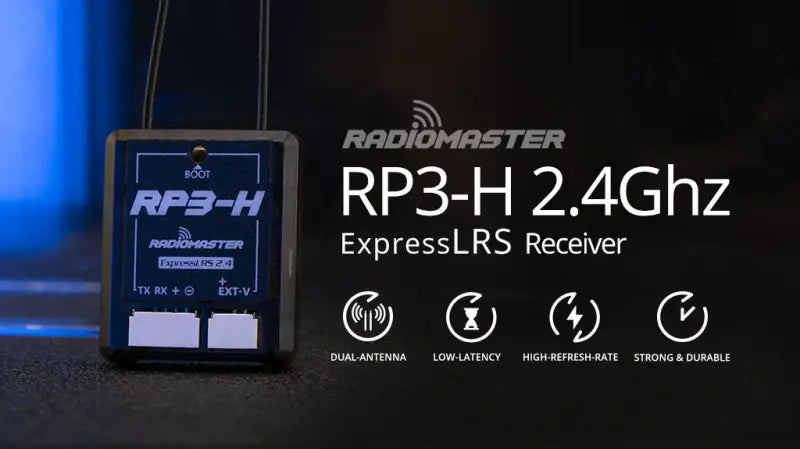 Radiomaster RP3-H ExpressLRS 2.4GHz Nano Receiver