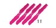 GT080046 Colorful Tail Blade - Purple S2 MAX