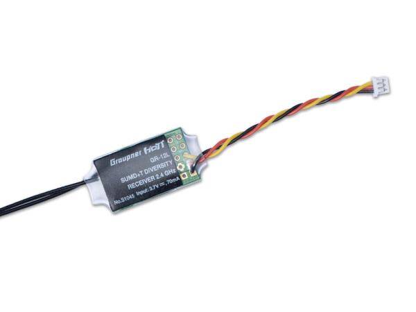 Graupner Receiver GR-12L Plug and Play Microheli # S1045SBUS