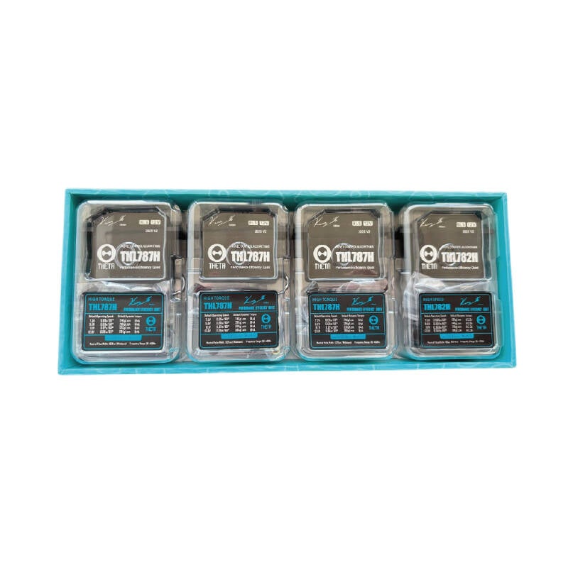 THETA Kenny Ko Edition HV Servo Set 3S 12V Brushless – 3x THL787H + 1x THL782H
