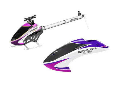 XLPower Specter 700V2 Ultimate KIT Helicopter (blue/pink ultimate canopy)
