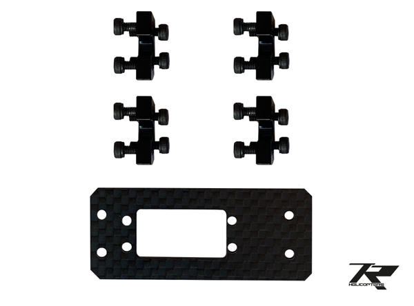 Micro Servo frame adapter TR560-126 Nitron 90 BK