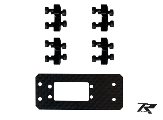 Micro Servo frame adapter TR560-126 Nitron 90 BK
