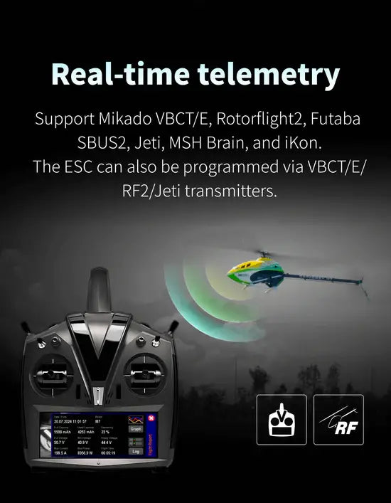 XDFly HPRO 85A ESC 3-6S SBEC For RC Helicopter 380-420 Class