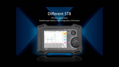 ToolkitRC ST8 Professional Servo Tester – 8CH Multi-Signal Analyzer (PWM/PPM/SBUS)
