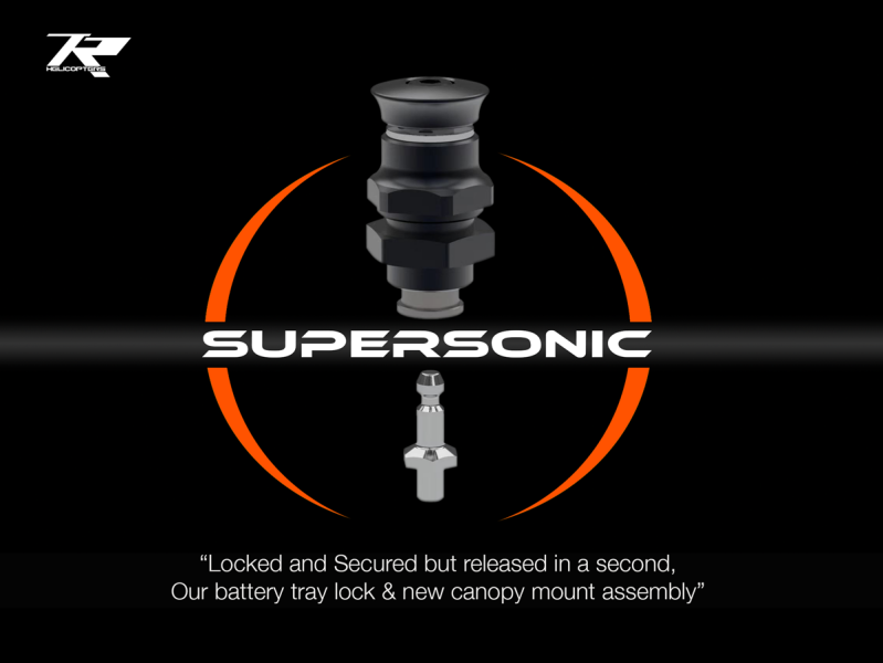 Supersonic canopy mount assembly Tron 7.0 TR704-245