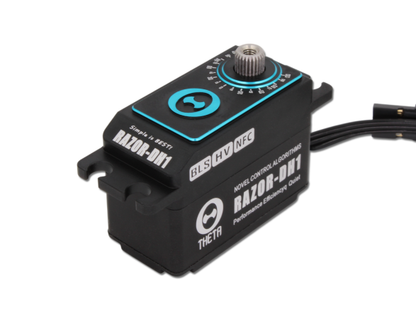 THETA RAZOR Low-Profile HELI SET 3x DH1 / 1x TH1 Brushless HV Servo with NFC
