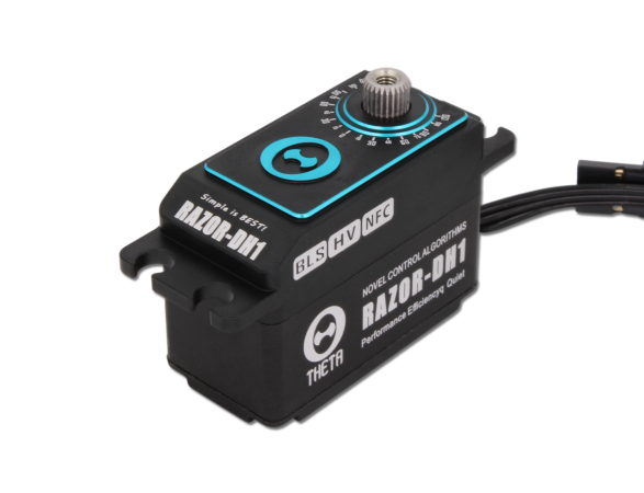 THETA RAZOR-DH1 Standard Low-Profile Brushless HV Servo with NFC swashplate 550/800 heli size