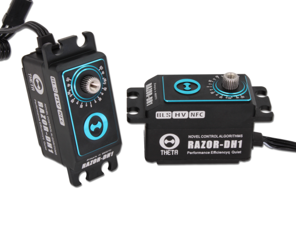 THETA RAZOR-DH1 Standard Low-Profile Brushless HV Servo with NFC swashplate 550/800 heli size