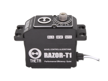 THETA RAZOR-T1B NFC HV Standard Brushless Tail Servo 550-800 size (black color)