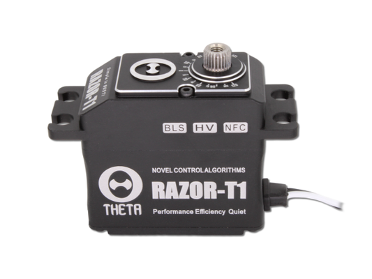 THETA RAZOR-T1B NFC HV Standard Brushless Tail Servo 550-800 size (black color)