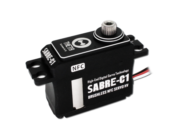 THETA SABRE-C1 Brushless HV Servo with NFC - Mini / 35mm swashplate 500/600 size