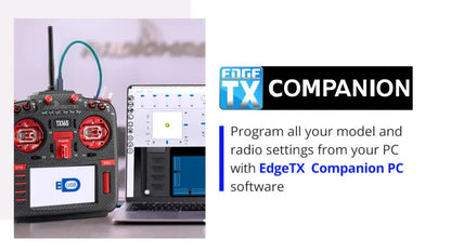 TX16S Mark II Max Radio Controller (M2 switchable to M1) AG01 + Carbon + Red + Elrs + LBT