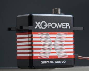 XQ Power XQ-BLS8120H 12V - tail servo - 550/800 heli size - 760us