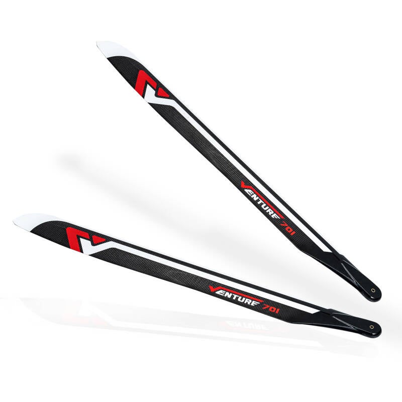 VENTURE 701mm Premium CF Blades – Red